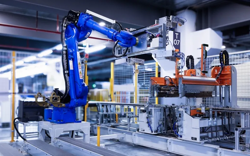 Innovation β industrial robot arm smart manufacturing