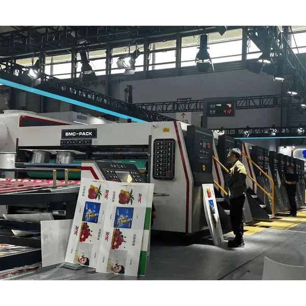 PLC-controlled flexo printing machine