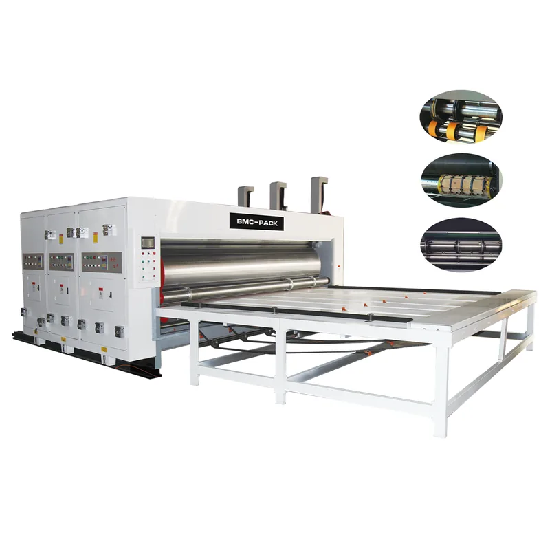 Chain Feed Flexo Slotter Die Cutter Printing Machine