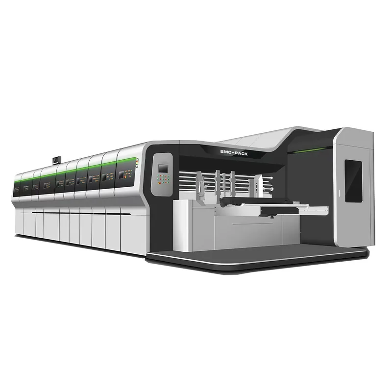 HD High Speed Flexo Slotter Die Cutter Printing Machine