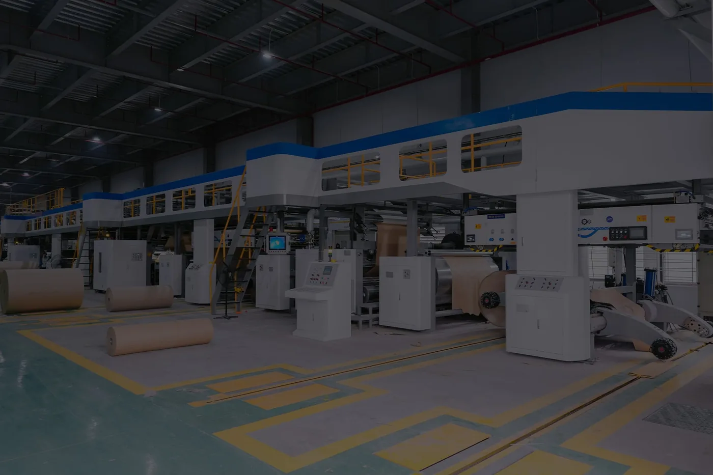 BMC full plant turnkey corrugated production line