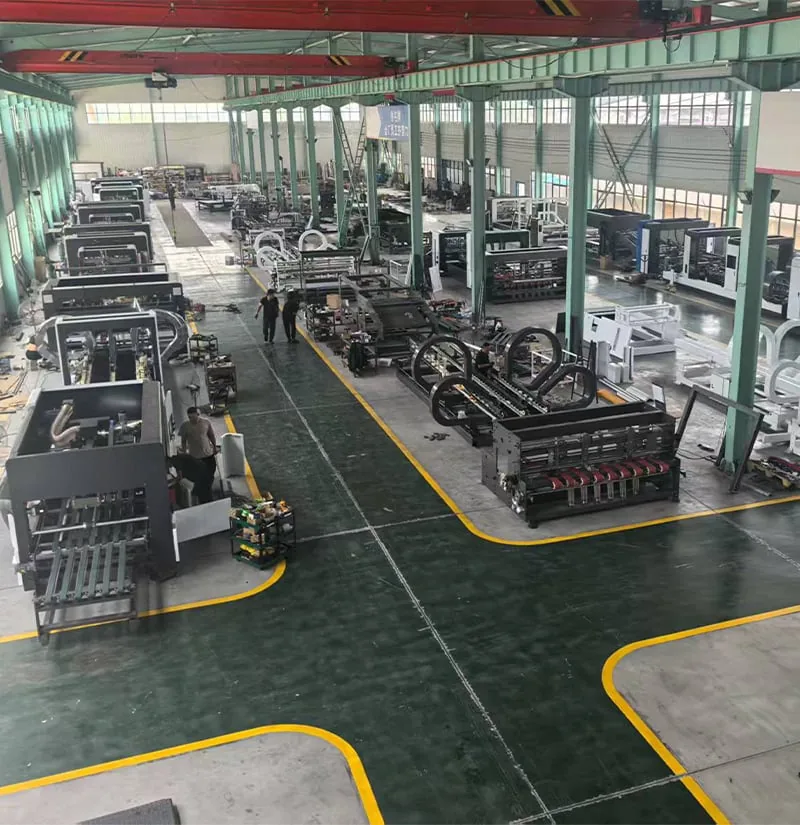 BMC corrugated cardboard production workshop